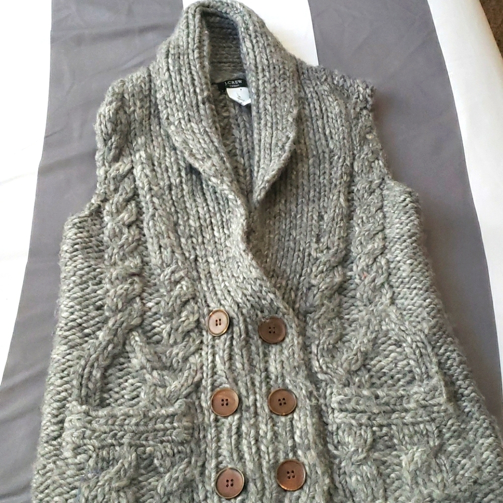J. Crew wool sweater vest